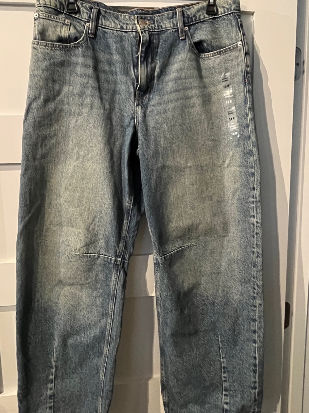 Aeropostale Women's Light Wash Wide Leg Jeans